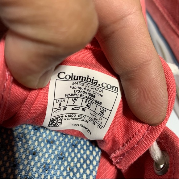 Columbia Womens Sneaker Salmon Pink Size US9 - Picture 14 of 15